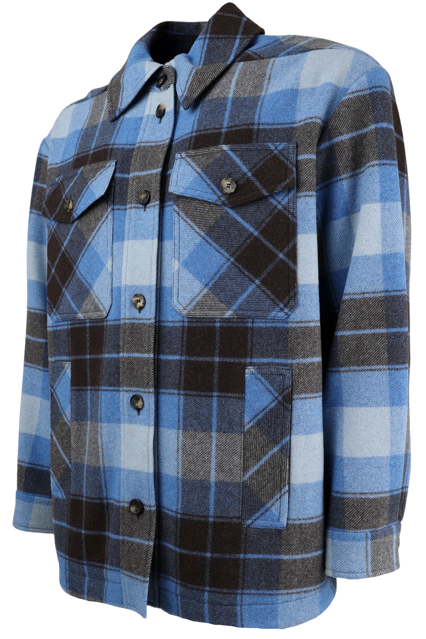 KENZO WOOL SHIRT JACKET