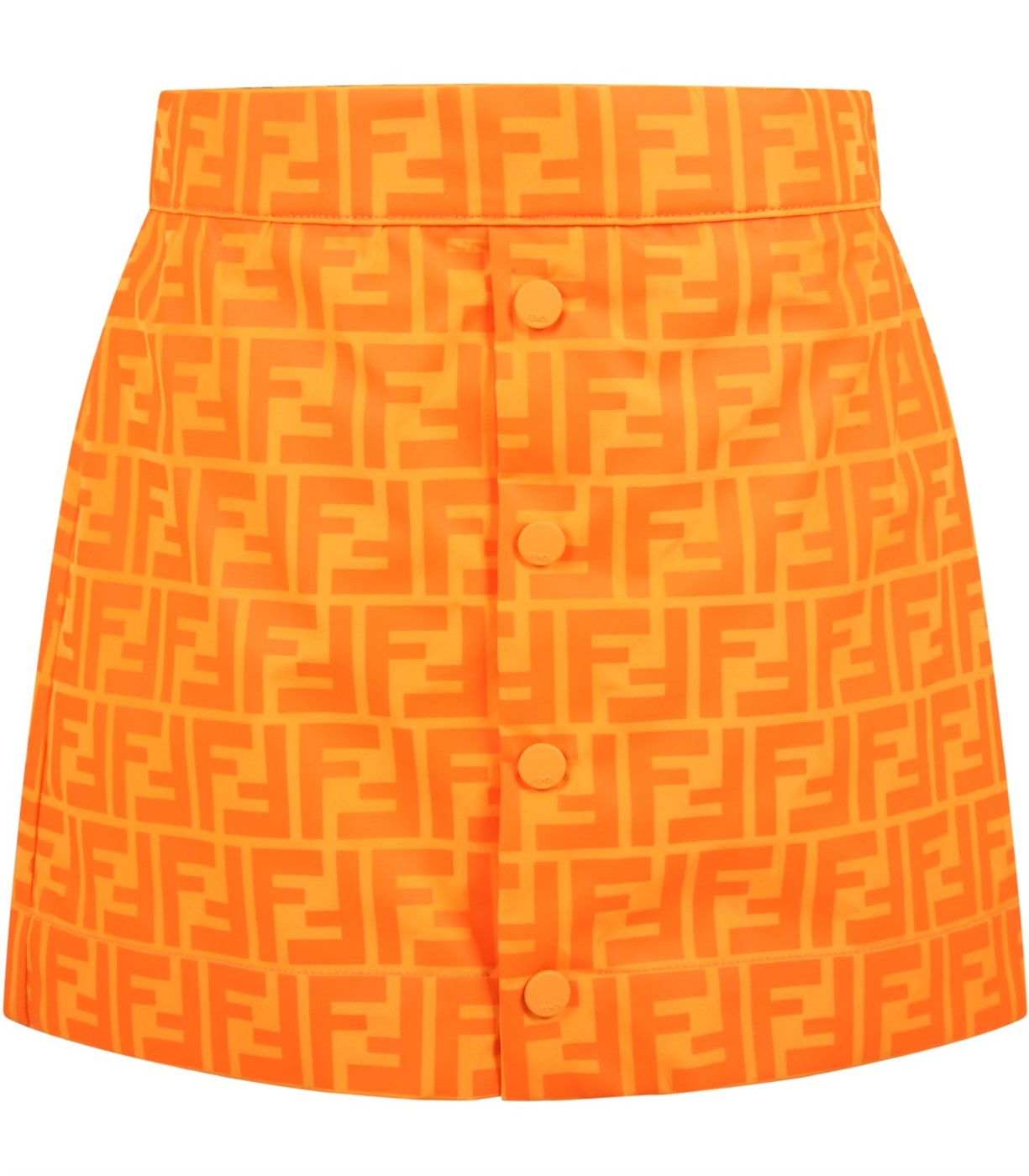 FENDI KIDS FF MONOGRAM SKIRT