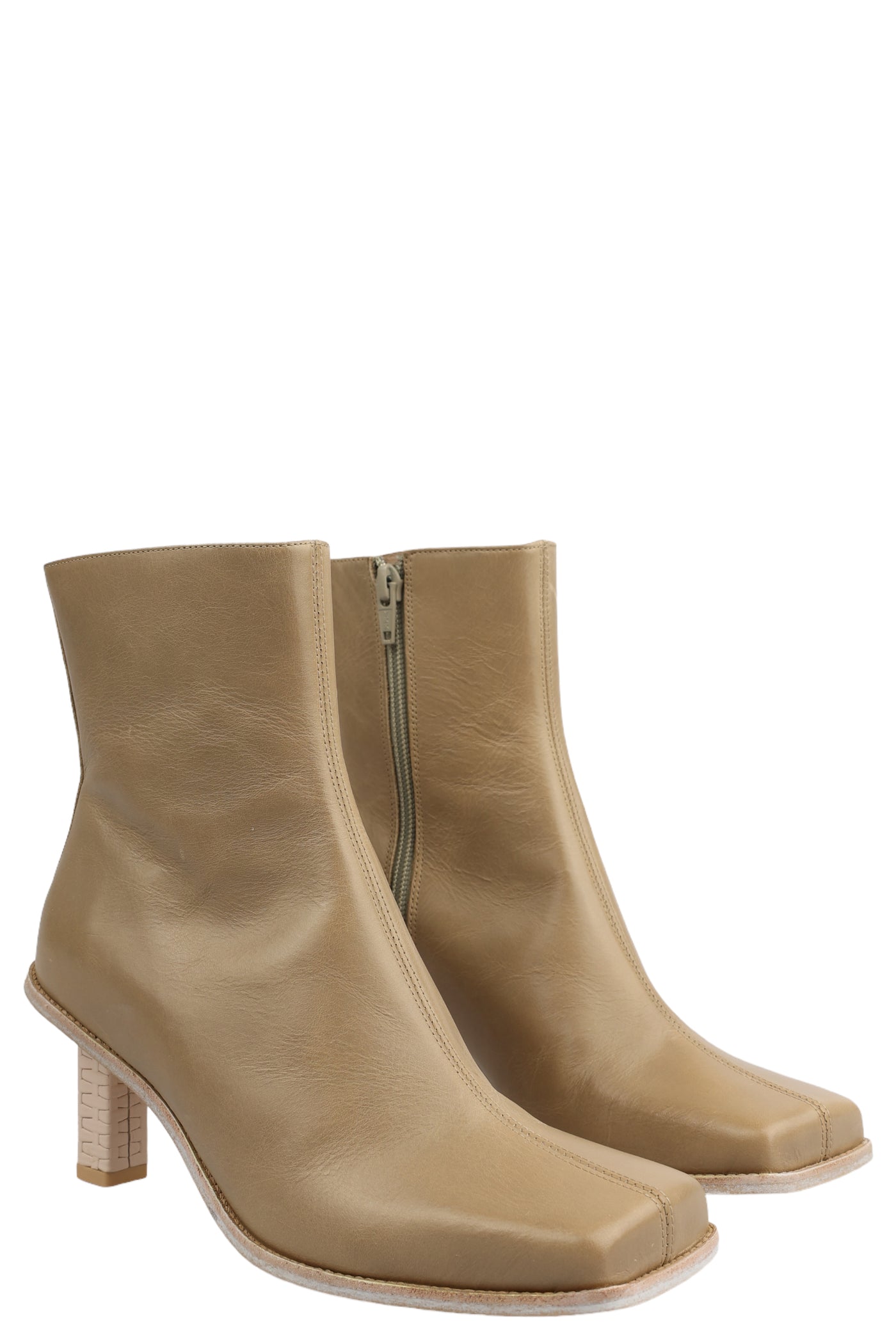 JACQUEMUS LEATHER BOOTS