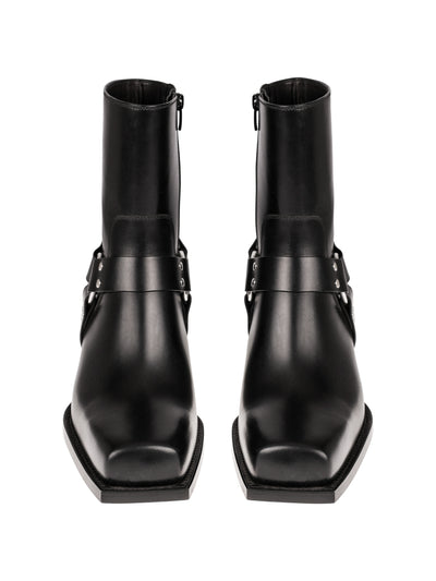 DSQUARED2 LEATHER ANKLE BOOTS