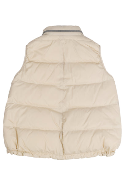 BRUNELLO CUCINELLI KIDS DOWN VEST