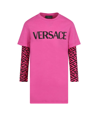 VERSACE KIDS GIRLS' DRESSES