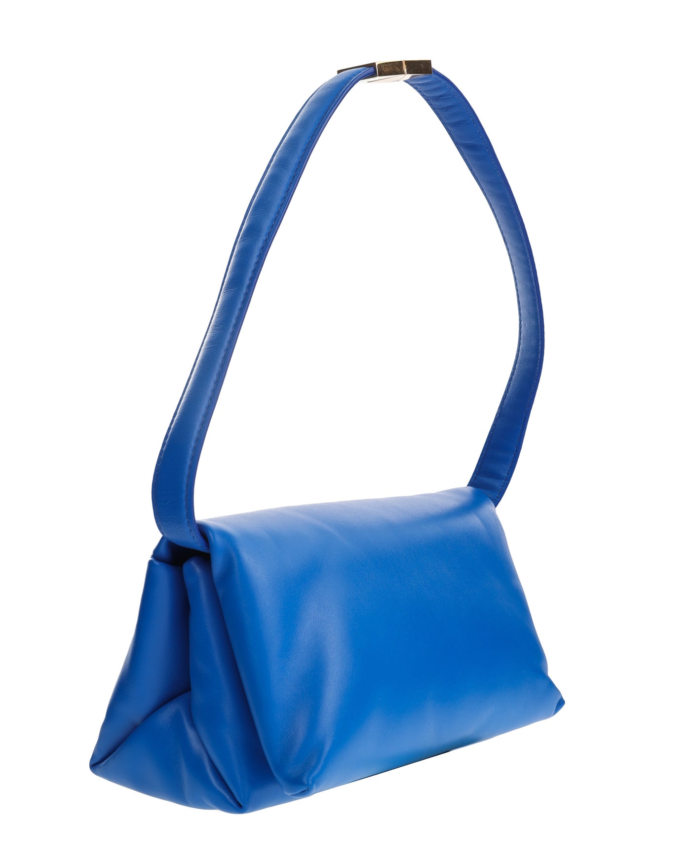 MARNI PRISMA BLUE SHOULDER BAG