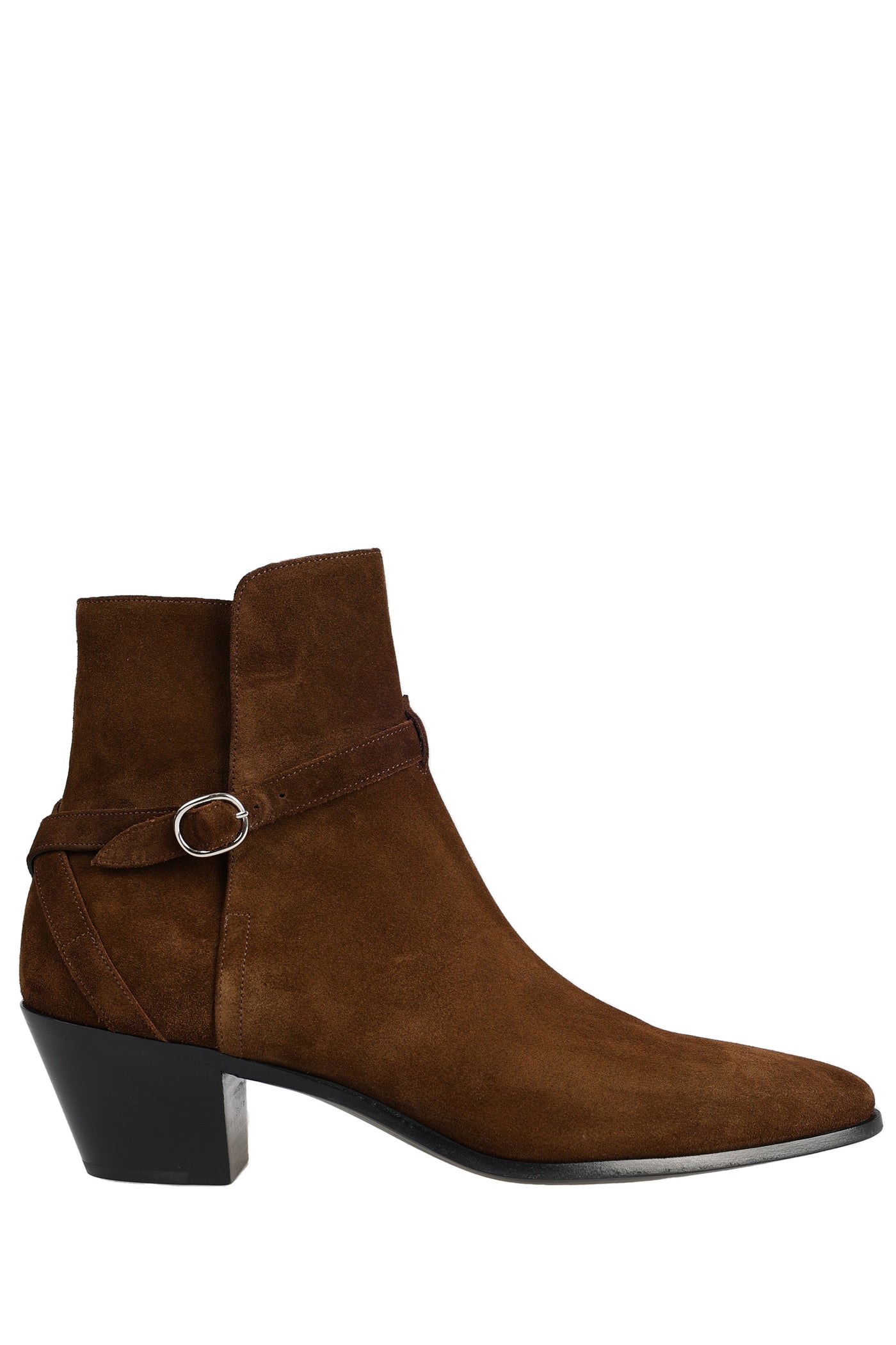 CELINE LEATHER ANKLE BOOTS