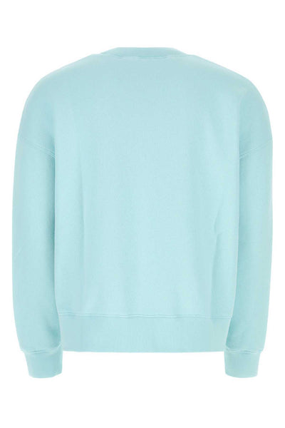 PALM ANGELS LIGHT BLUE SWEATSHIRT 