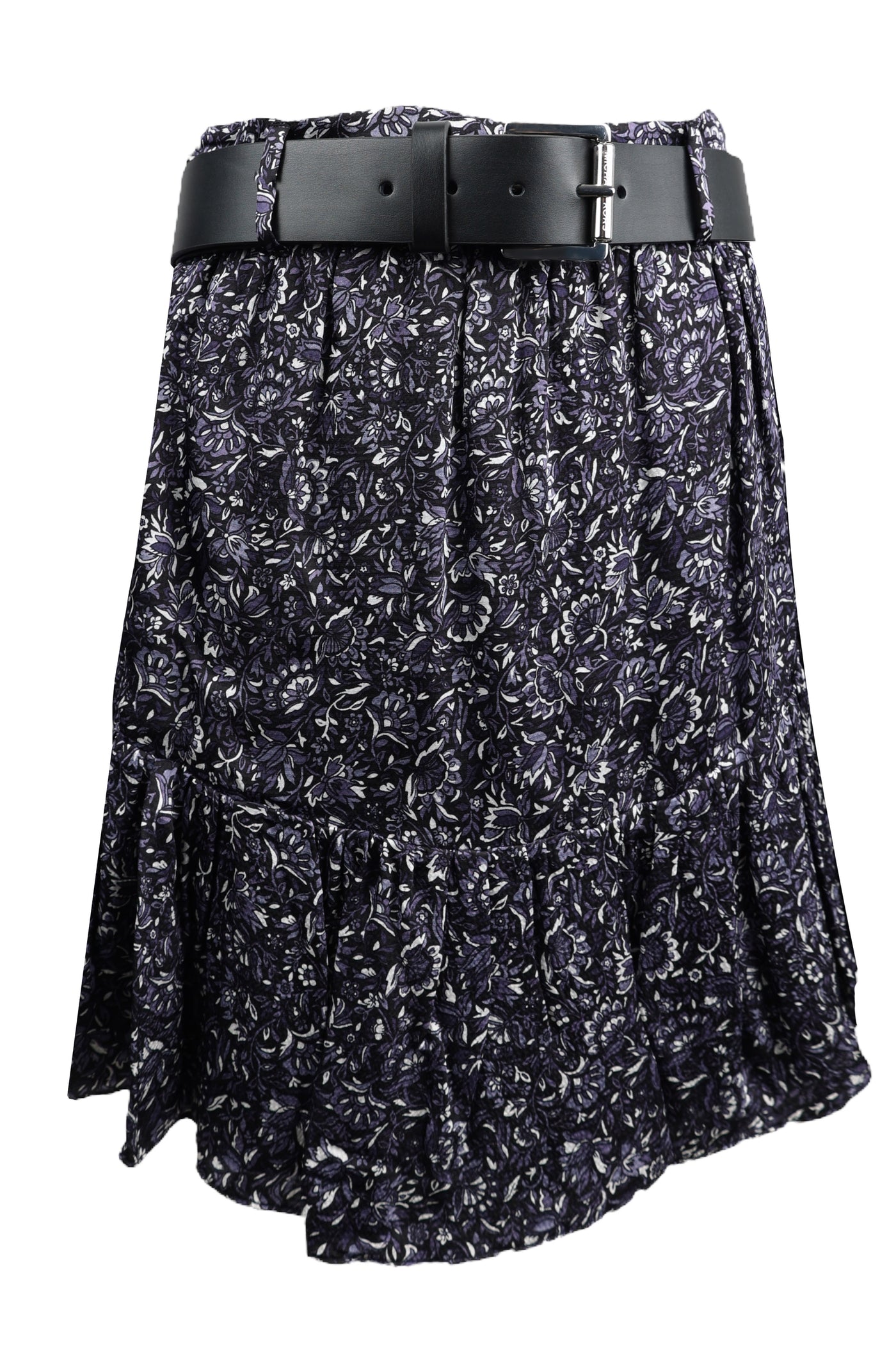 MICHAEL KORS VISCOSE MIDI SKIRT