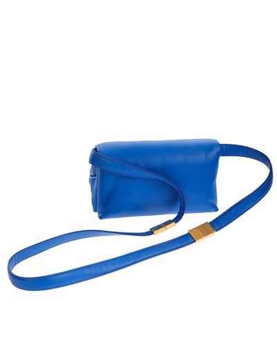 MARNI PRISMA BLUE SHOULDER BAG