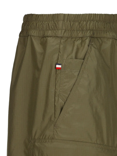 MONCLER GRENOBLE GREEN TROUSERS 