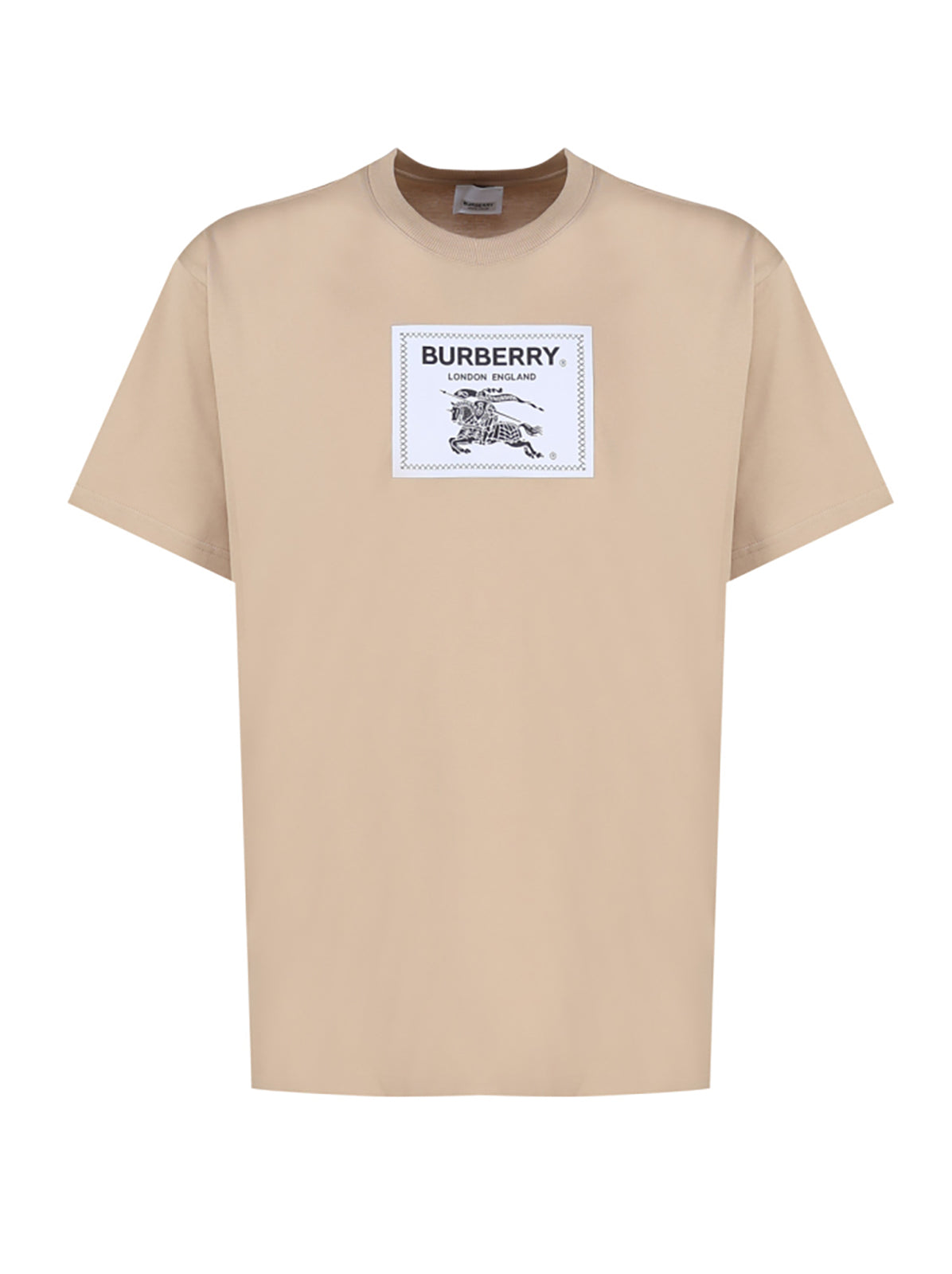 BURBERRY BEIGE LOGO T-SHIRT