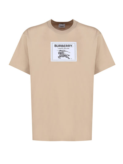 BURBERRY BEIGE LOGO T-SHIRT