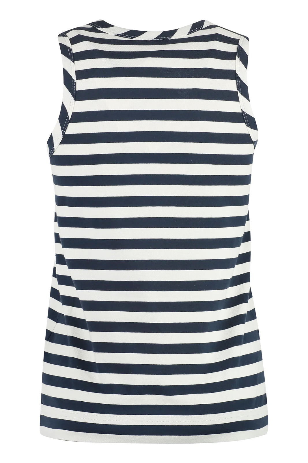 MONCLER BLUE STRIPED TANK TOP 