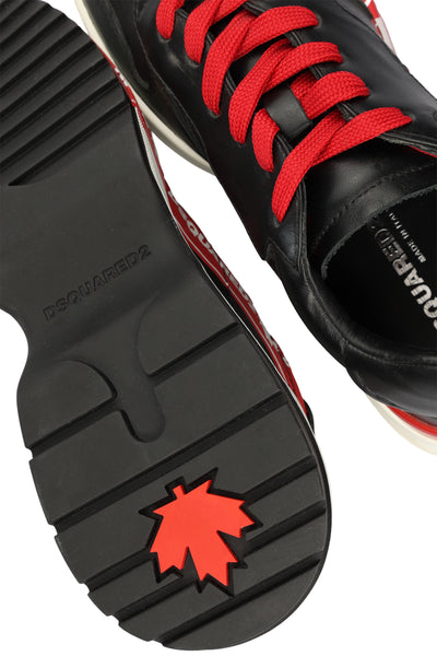 DSQUARED2 LEATHER SNEAKERS