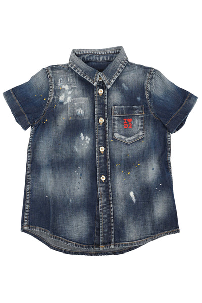 DSQUARED2 KIDS JEANS SHIRT