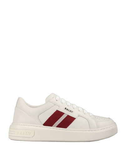 BALLY STYLE CODE WHITE SNEAKERS 