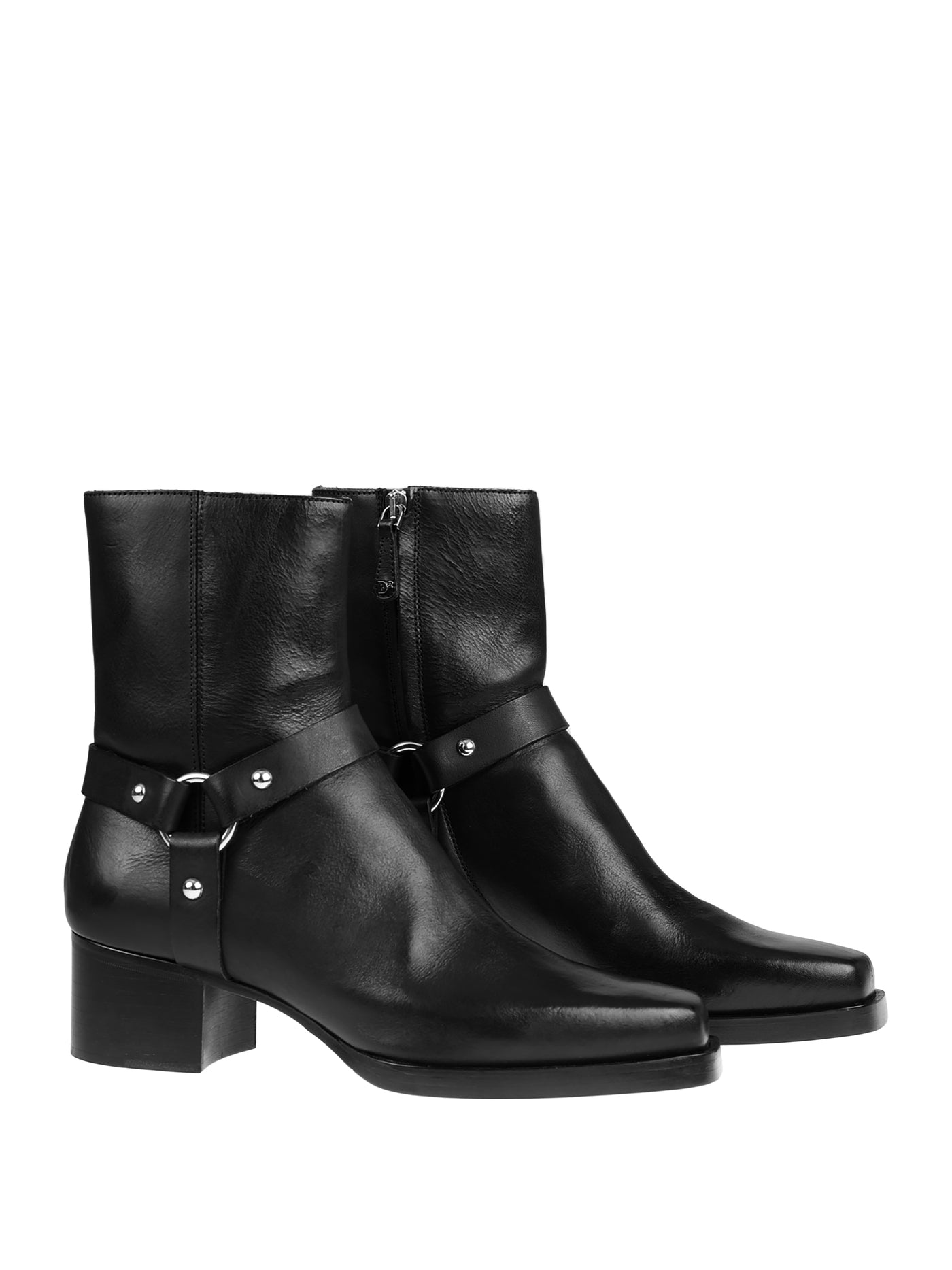 DSQUARED2 LEATHER ANKLE BOOTS