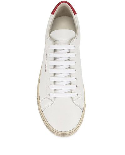 SAINT LAURENT ANDY LOW TOP SNEAKERS