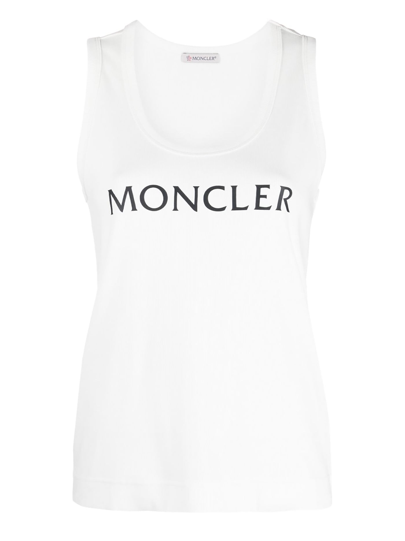 MONCLER WHITE TANK TOP 