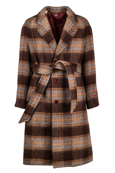 GUCCI CHECK COAT