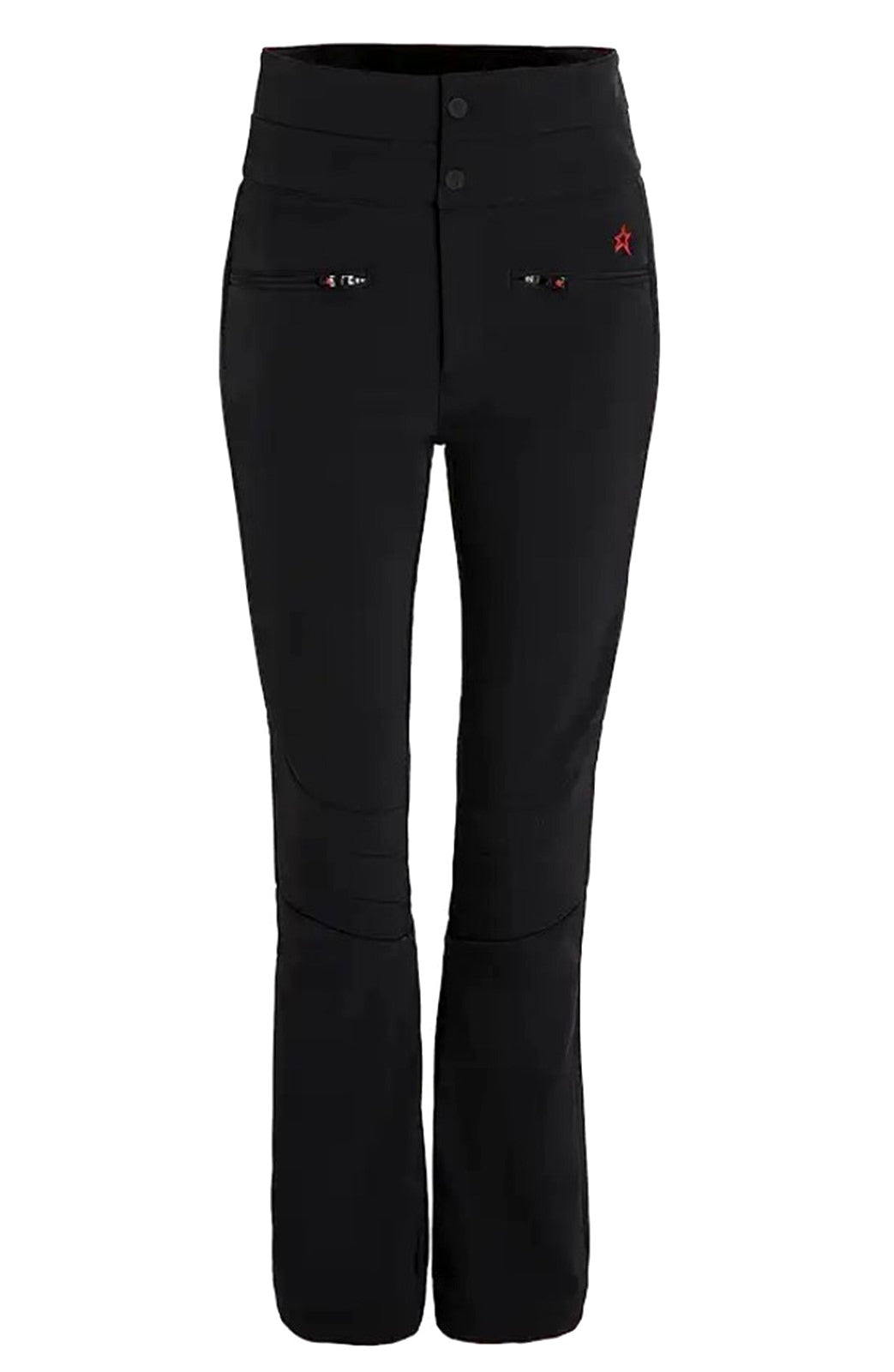 PERFECT MOMENT AURORA HIGH WAIST THIGHT LEG FLARE SKI PANTS BLACK