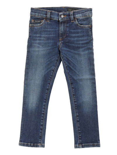 DOLCE & GABBANA KIDS JEANS PANTS